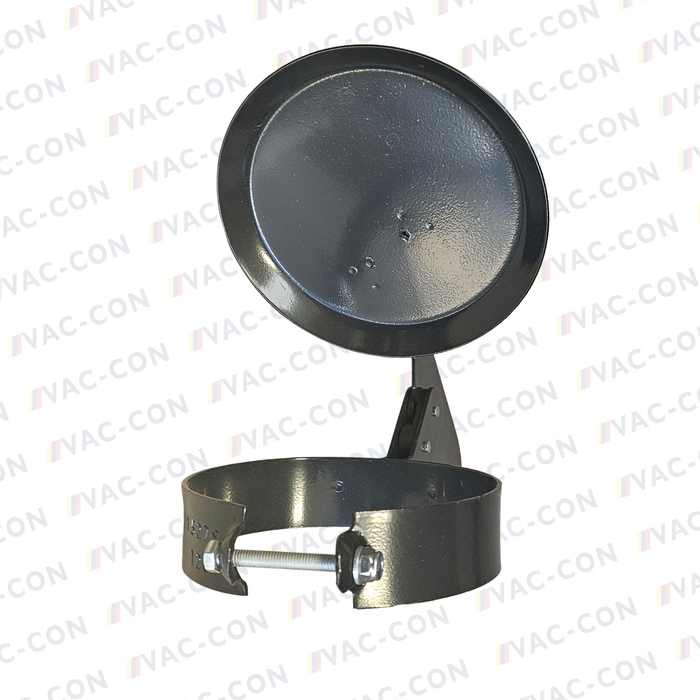 120mm Exhaust Rain Flap Cover Black