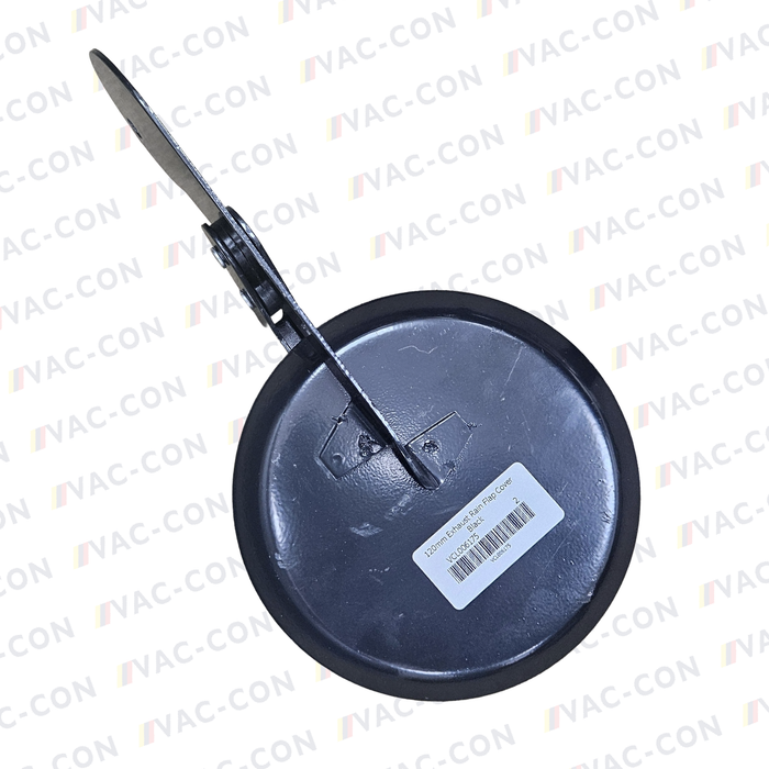 120mm Exhaust Rain Flap Cover Black