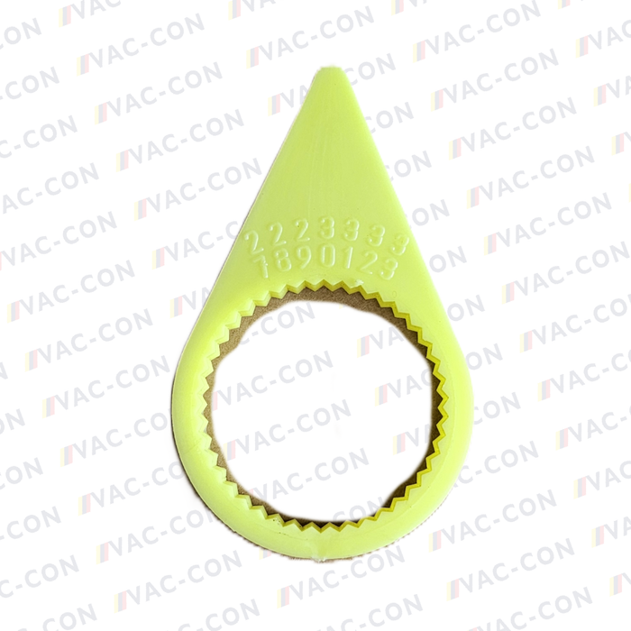32 mm Yellow Wheel Nut Indicator Surround