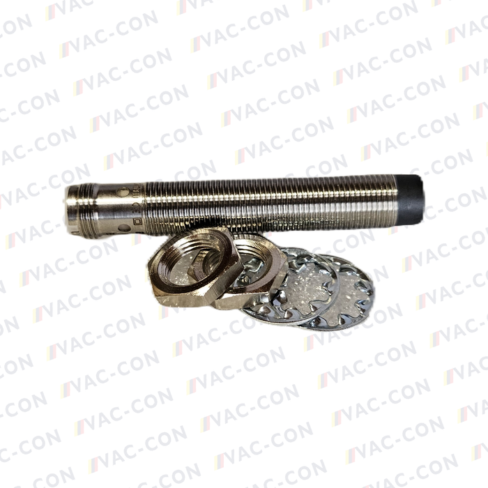 M12 x 1 Inductive RPM Proximity Sensor - Barrel PNP Output 4 mm Detection IP68 for compressor and fans