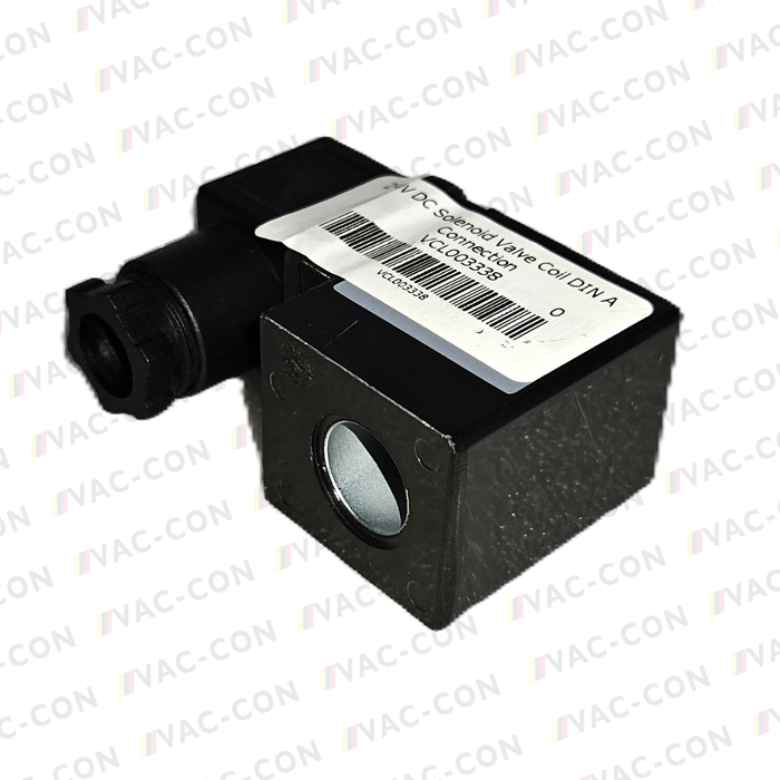 24V DC Solenoid Valve Coil DIN A Connection for Air Compressors