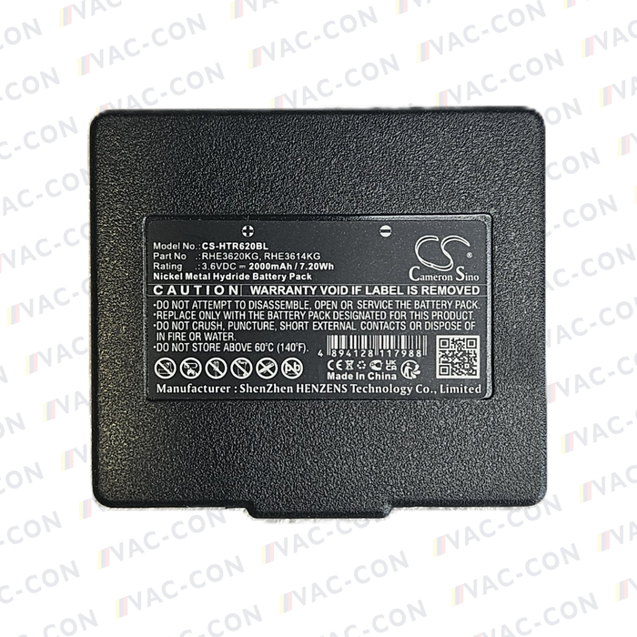 NON-OEM REMOTE BATTERY 3.6V 2000mAh for HETRONIC ABITRON REMOTES