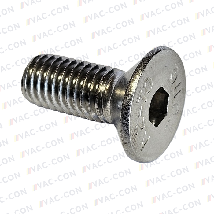 M10 x 25mm countersunk stainless steel screw
