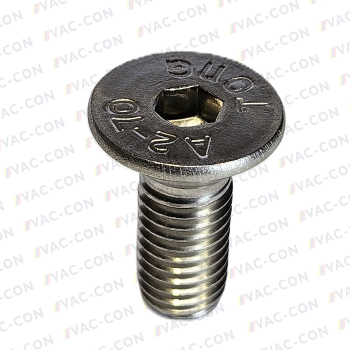 M10 x 25mm countersunk stainless steel screw