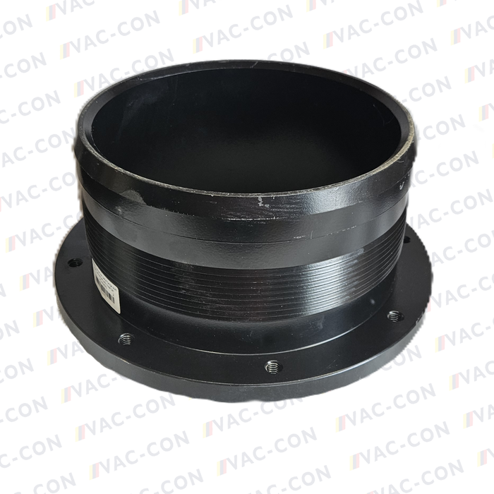 Bottom Connection piece flange shell for Connection with hose tail for RSP machines