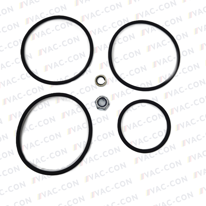 6 Piece COMPRESSOR OIL FILTER SEAL KIT for MTS / RSP Machines
