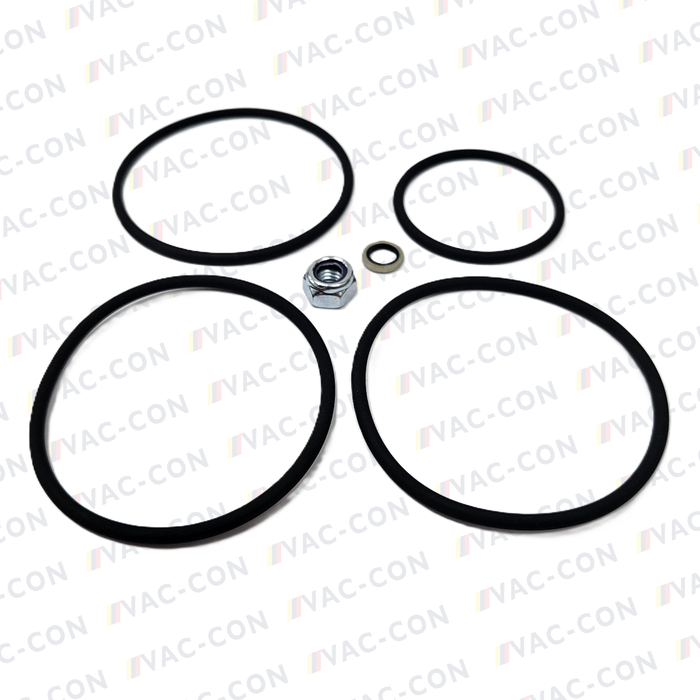 6 Piece COMPRESSOR OIL FILTER SEAL KIT for MTS / RSP Machines