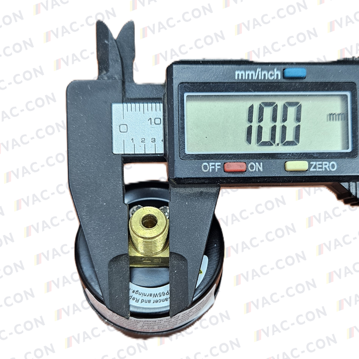 40MM PRESSURE GAUGE 11 bar Rear Entry