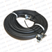 Lay Flat Agriflat Hose 19mm x 10mtrs with q3 couplings e/e (compressor hose with couplings) - VAC-CON Ltd