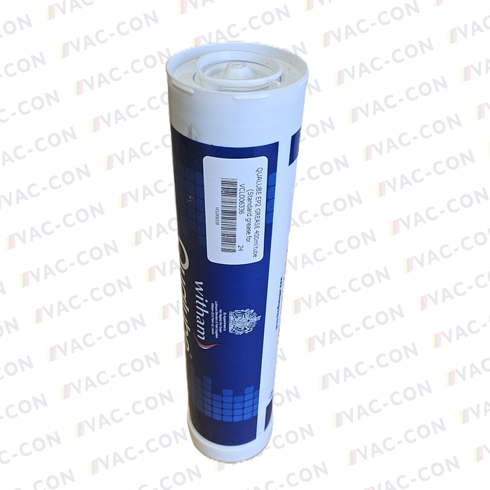 QUALUBE EP2 GREASE 400g tube -20°C to +140°C Standard grease for use on arms, skips & lids (each) - VAC-CON Ltd