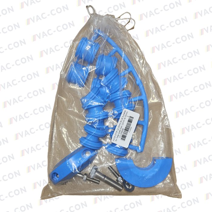 HOSE STOP 12-30mm BLUE Suitable for hose sizes from 12mm to 30mm with interchangeable inserts