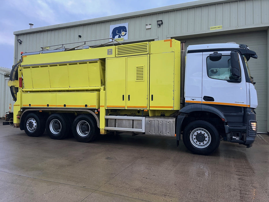 2018 RSP ESE 6 8000 Power Arm mounted on a Mercedes Arocs