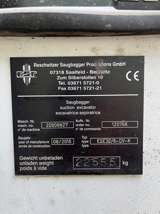 2016 RSP ESE 6 8000 Power arm mounted on a Mercedes Arocs