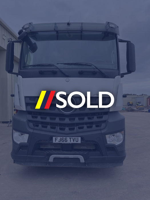 2016 RSP ESE 6 8000 Power arm mounted on a Mercedes Arocs