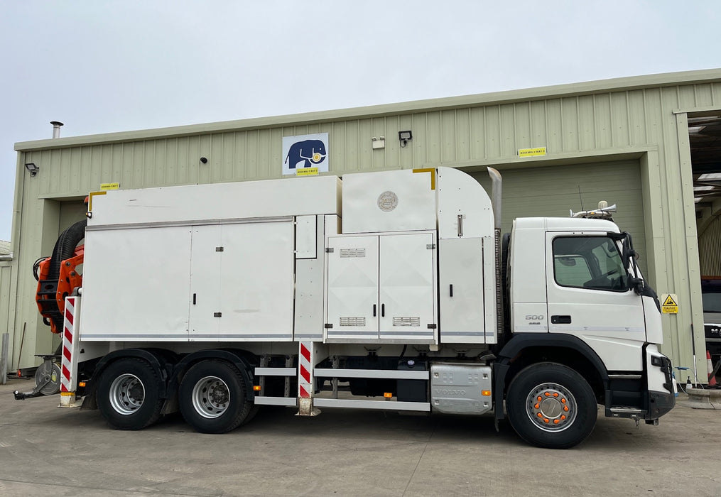 Late 2017 MTS Dino 8 Twin Fan Suction Excavator on Volvo FMX Chassis