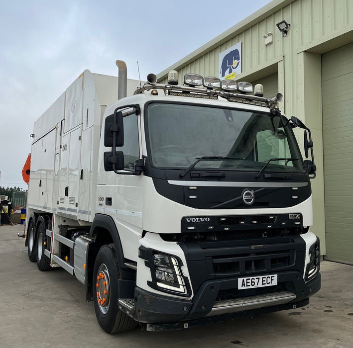 Late 2017 MTS Dino 8 Twin Fan Suction Excavator on Volvo FMX Chassis