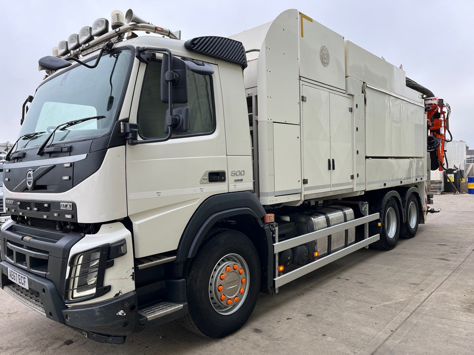 Late 2017 MTS Dino 8 Twin Fan Suction Excavator on Volvo FMX Chassis